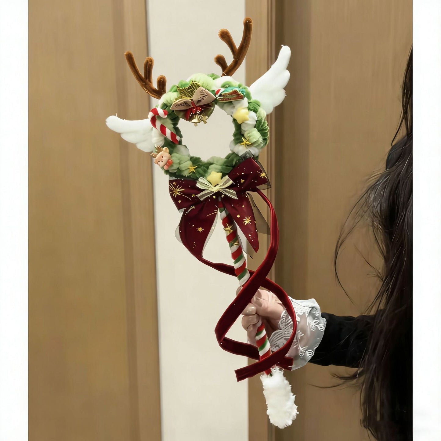 🎄Christmas Pipe Cleaner Magic Wand & Reindeer DIY Craft Kit