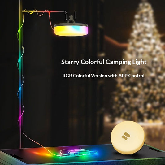 🌟 ポータブル LED キャンプ用ストリングライト