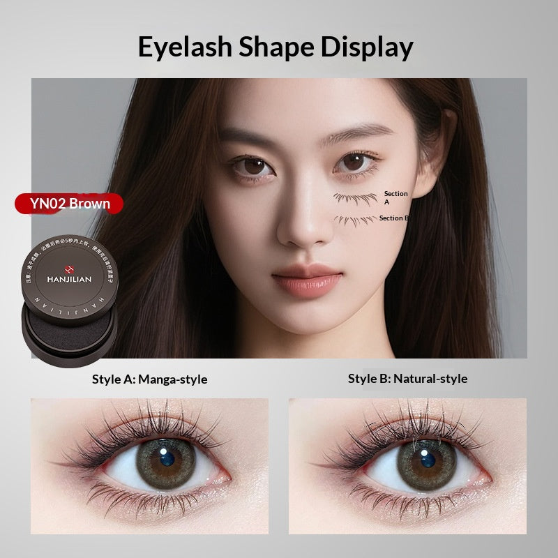 🖊Dual-Ended Lower Lash Stamp & Quick-Dry Eyeliner Pen