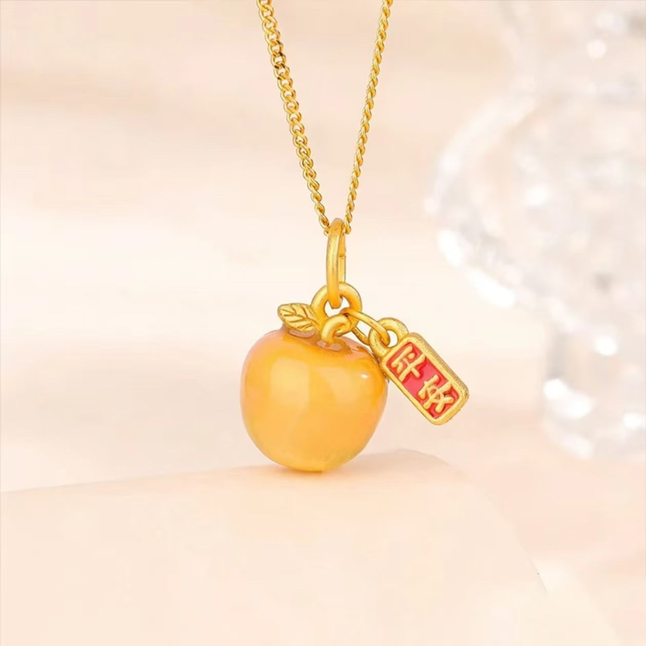 🍎 クリスマスピースアップルネックレス（クリスマス前限定販売）