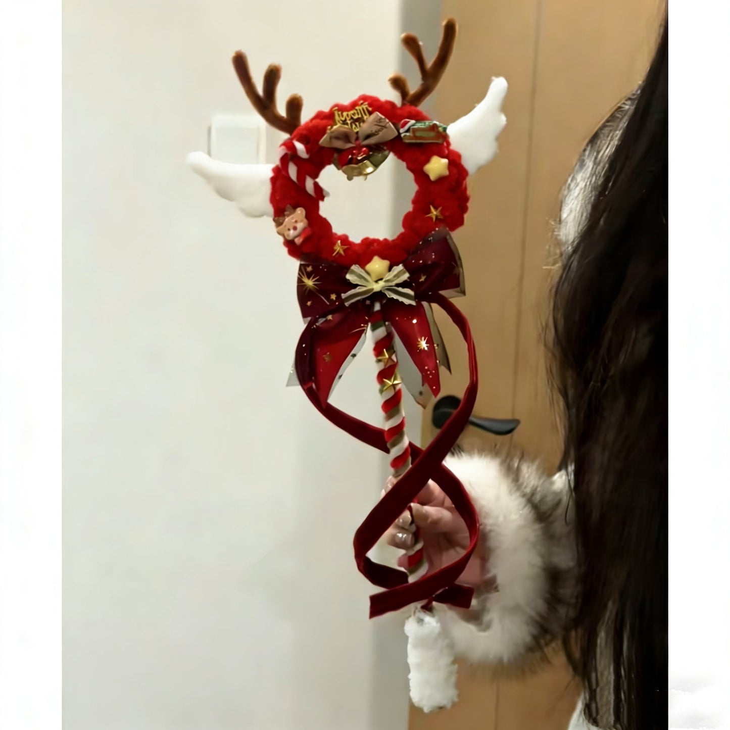 🎄Christmas Pipe Cleaner Magic Wand & Reindeer DIY Craft Kit
