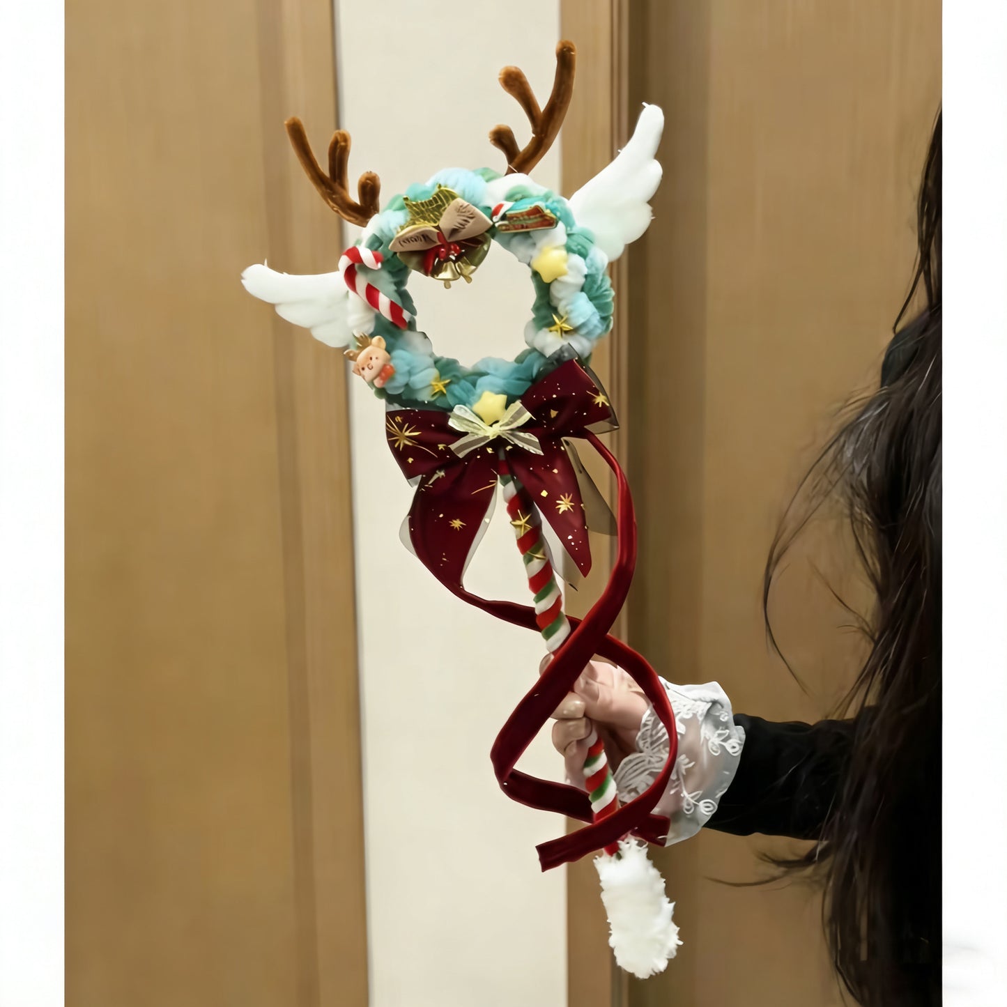 🎄Christmas Pipe Cleaner Magic Wand & Reindeer DIY Craft Kit