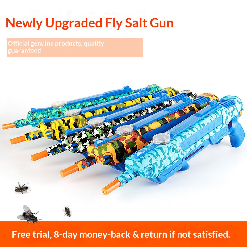 🔥 Fly & Mosquito Eliminator Gun 3.0 – Ultimate Salt Blaster Toy for Adults