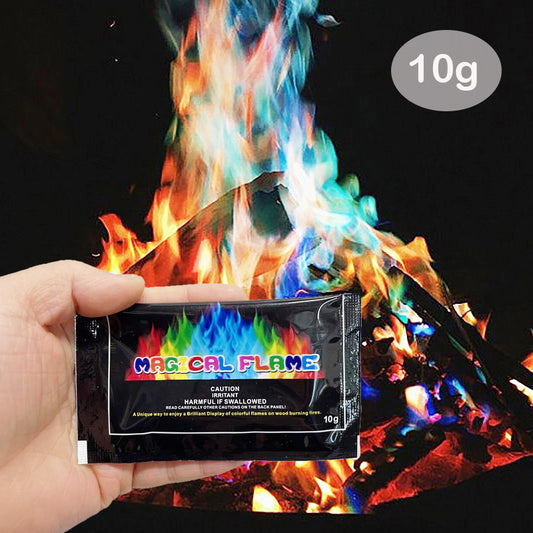 🌈 Color Flame Magic Paper – Transform Any Fire Into Rainbow Flames!