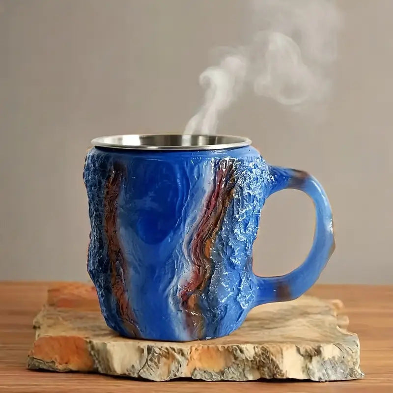 🔥2025 ホットセール✨️ 新しいミネラルクリスタルコーヒーマグ☕ 