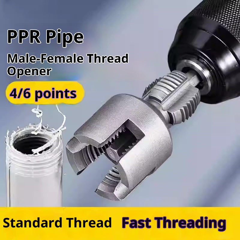 DIY配管に必須のパイプねじ切り工具 1/2'' &amp; 3/4'' 