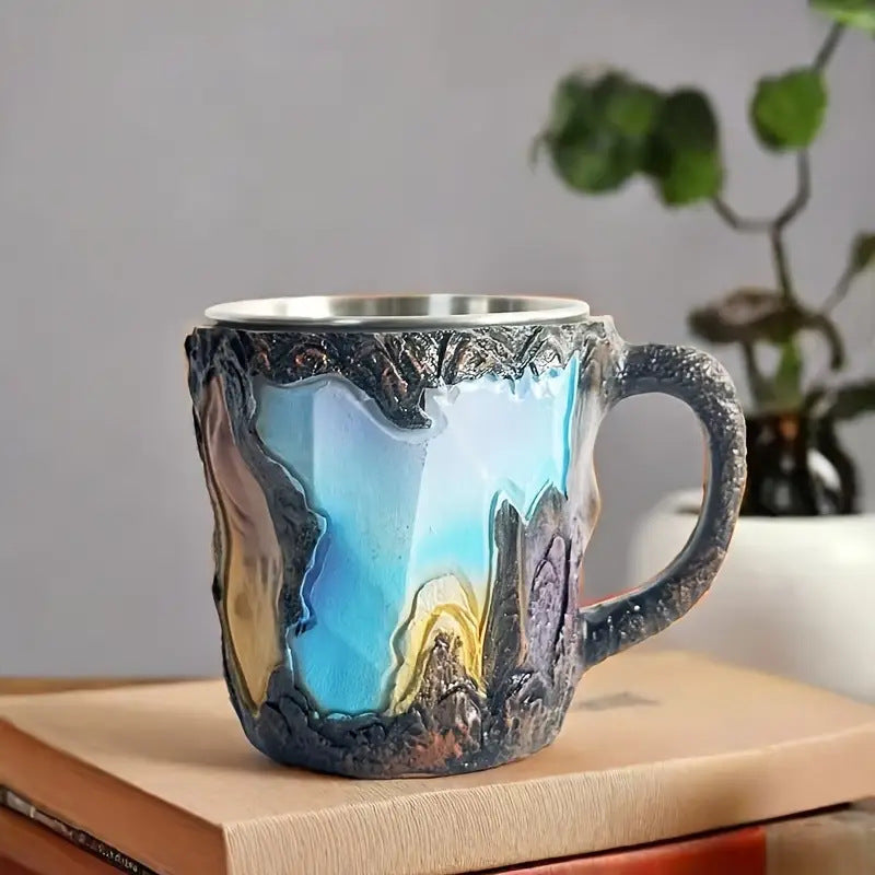 🔥2025 ホットセール✨️ 新しいミネラルクリスタルコーヒーマグ☕ 