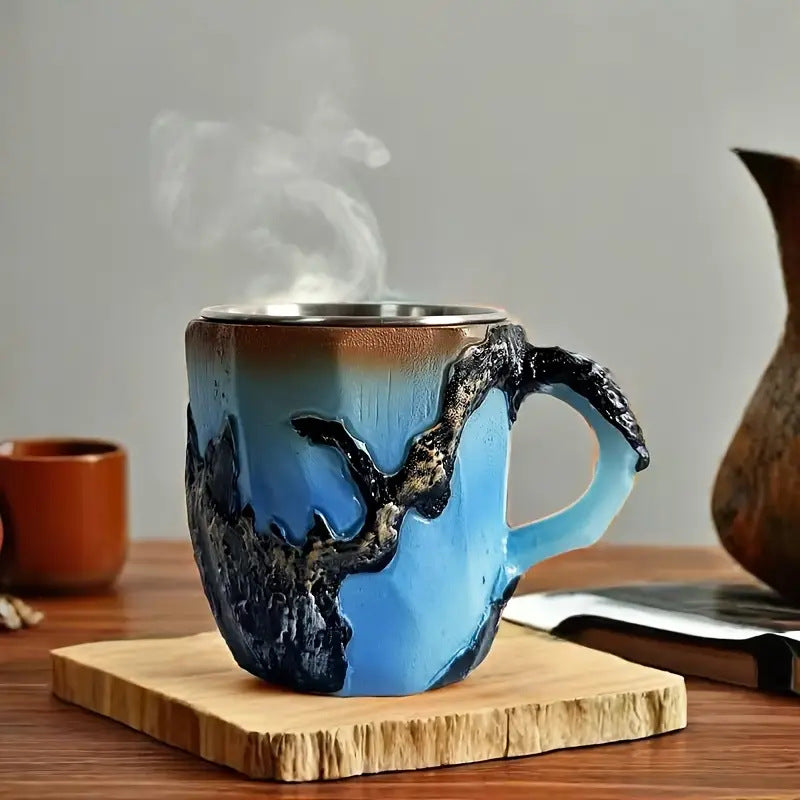 🔥2025 ホットセール✨️ 新しいミネラルクリスタルコーヒーマグ☕ 